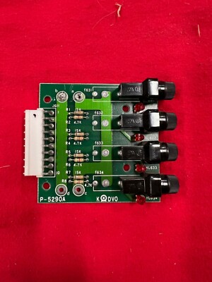 Ishida P-5290A PCB Circuit Board, Fuse Holder LED Indicator