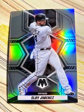 2022 Mosaic Baseball Base Silver #173 Eloy Jimenez - Chicago White Sox