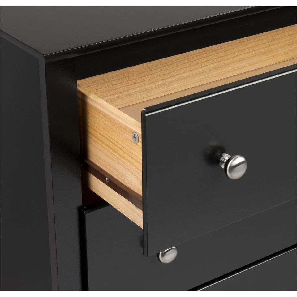 Cajonera Sonoma negra con 5 cajones Foto 2 de 4