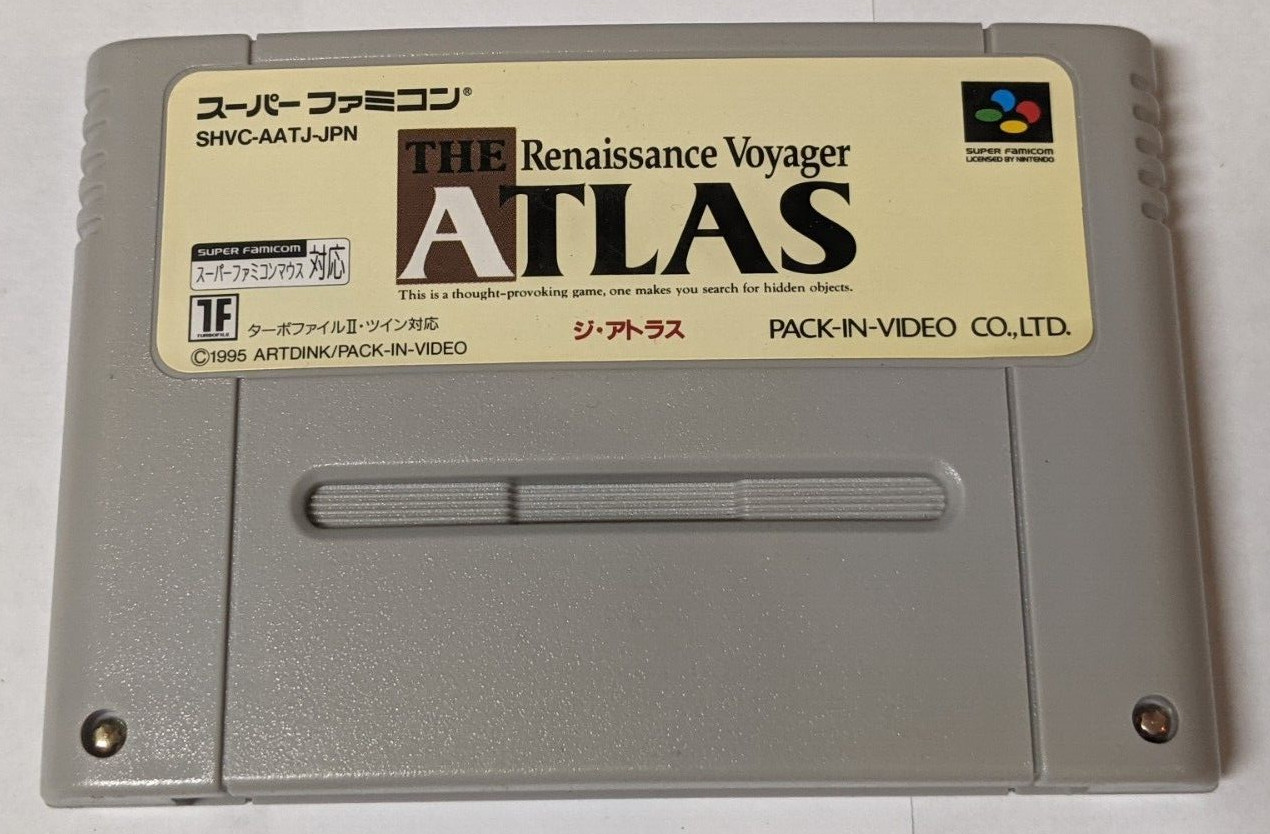 The Atlas: Renaissance Voyager [Nintendo Super Famicom - SHVC-AATJ-JPN] 
