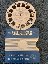View-Master Hopalong Cassidy in the Cattle Rustler 956, 7 3-Dimensional Pictures