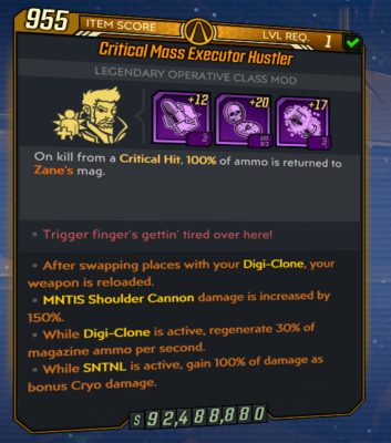 Borderlands 3 • MOZE Modded Class Mods ⭐️All In One (Switch | PC | Xbox | PS4/5 - Foto 6