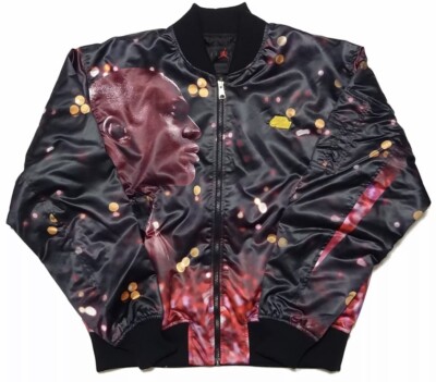 JORDAN / MA-1 ボンバージャケット 美品 Jordan Jumpman Men's MA-1 Bomber Jacket Size Large DC9654