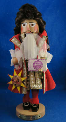Steinbach: KSA Collectibles ''King Louis XIV, the Sun King 17'' Tall w/Tags Estate