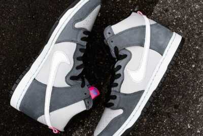 Nike SB Dunk High Pro Medium Grey DJ9800-001 US 7 - 11 Men