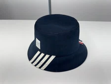 Thom Browne New 4-Bar Bucket Hat L