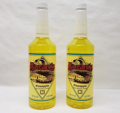 (2 pack) SIROP ANANAS gastronomique 32 oz. Boisson café et saveur italienne soda - Photo 1 sur 2