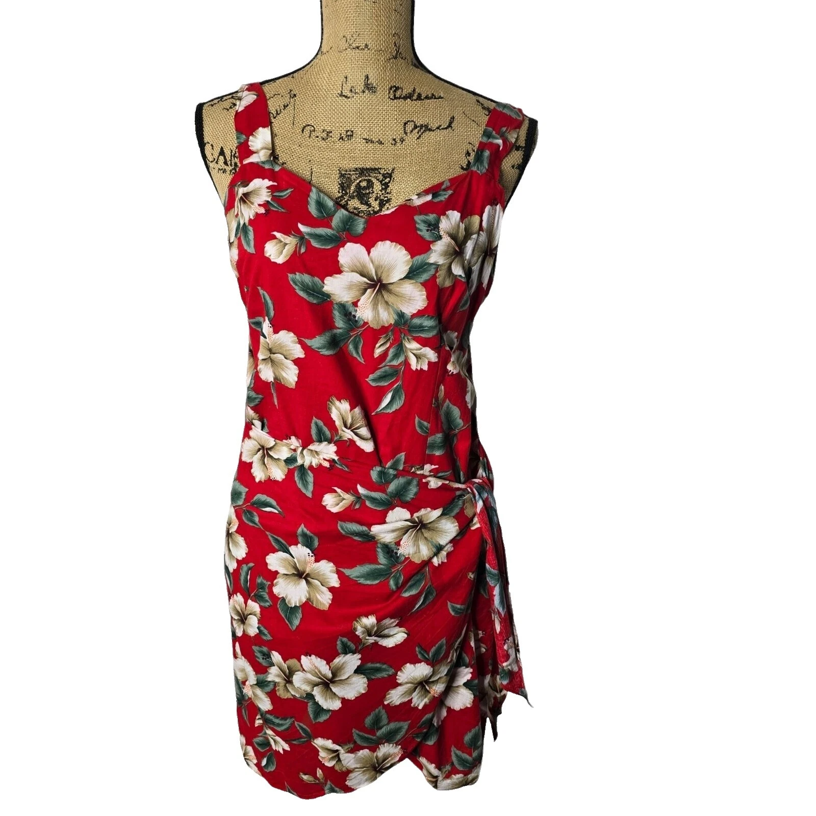 Cotton Wrap Vintage Dresses for Women