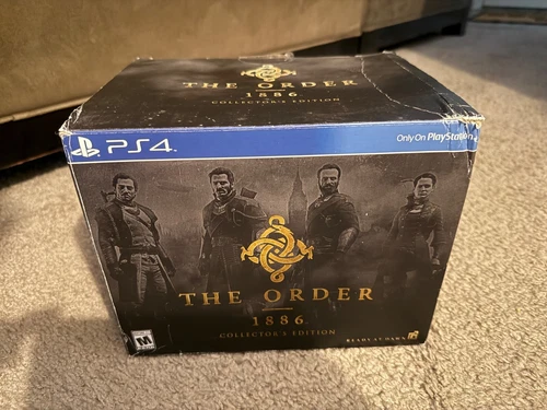 The Order: 1886 Collector's Edition (Sony PlayStation 4, 2015) CIB Damaged Box