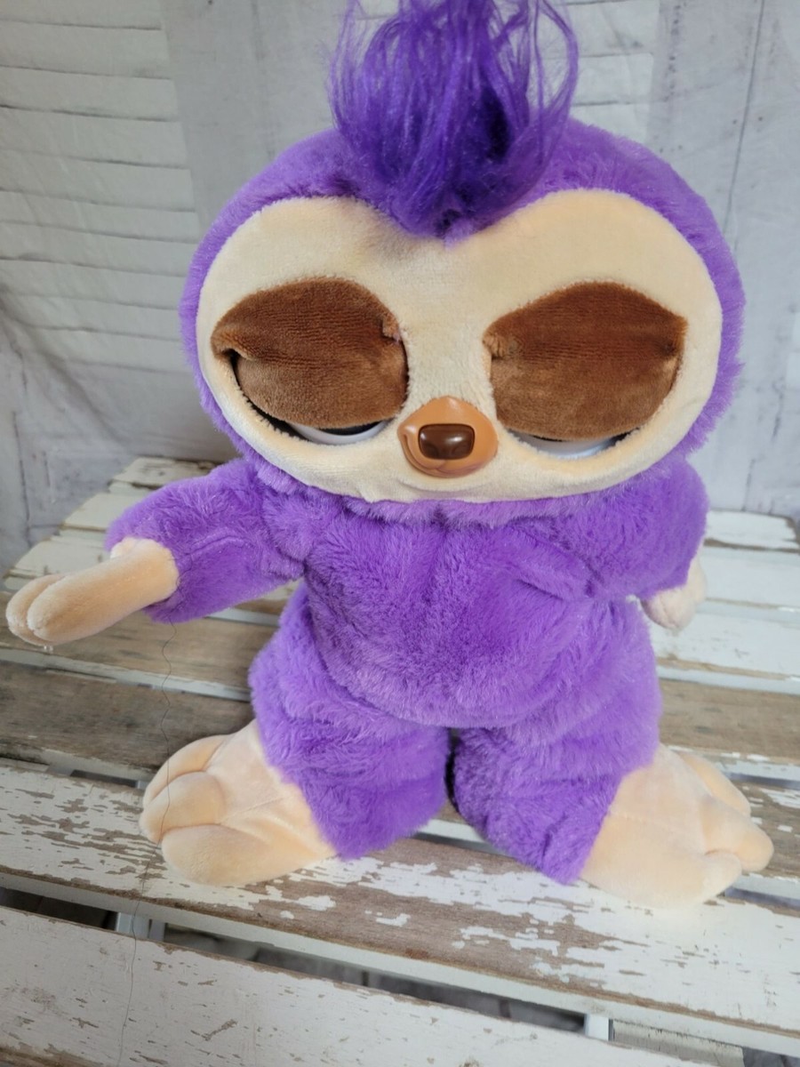 Zuru dancing purple sloth plush animated
