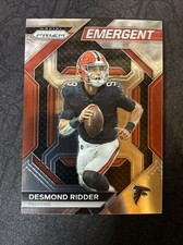 2023 Panini Prizm Emergent #H-4 Desmond Ridder Falcons