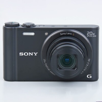 SONY Cyber-shot DSC-WX300 Black 21.1MP 20x Zoom Compact Digital