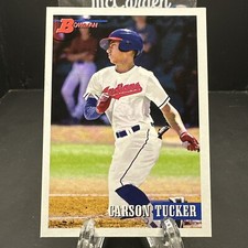 2021 Bowman Heritage Prospects Carson Tucker #238 Cleveland Indians