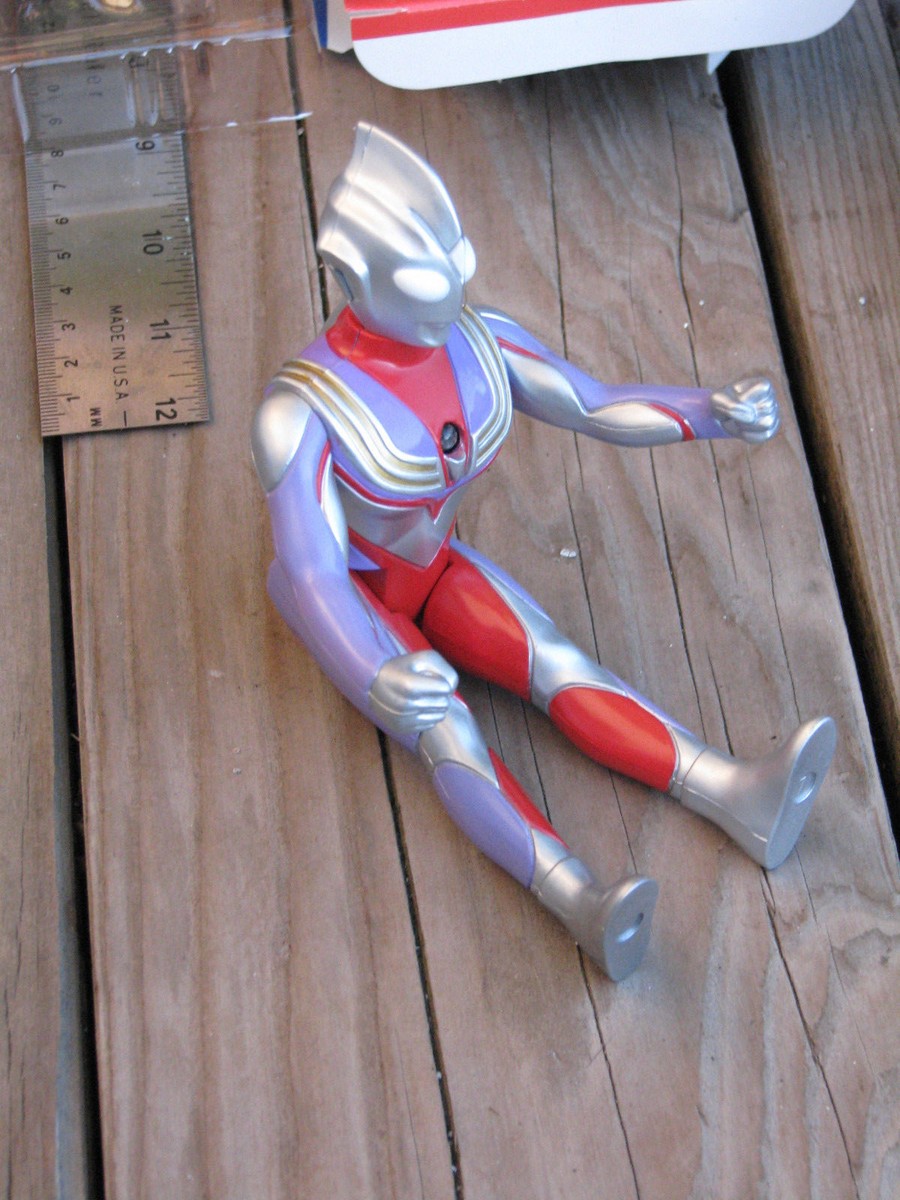 Figurine Articulée Ultraman Vintage 1998 Yutaka - 18x8cm, Occasion, Thème Catch/lutte