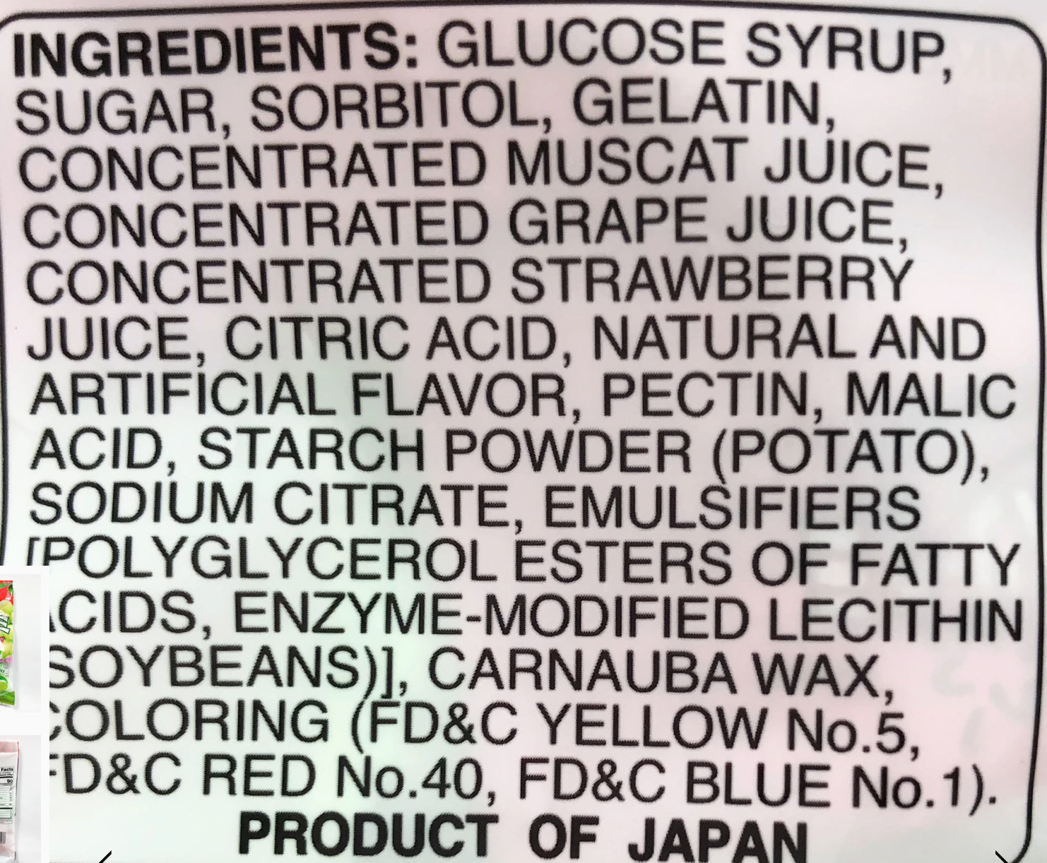 Japanese Kasugai Fruit Mix Gummy (1) bag 3.59oz