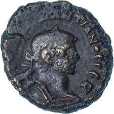 #1178874 Egypt, Diocletian, Tetradrachm, 288-289, Alexandria, S+, Billon