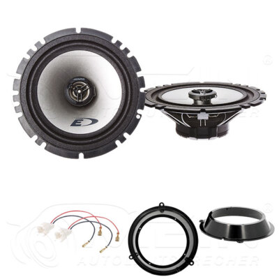 ALPINE LAUTSPRECHER für FIAT PANDA 2 Typ 169 2003-2012 Front Tür Vorn 220W #A58X