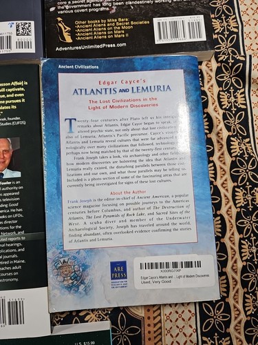 LOT of 11 UFOlogy PB Book UFO CONSPIRACY NASA MARS ANCIENT ALIENS UFO ATLANTIS - Picture 18 of 24