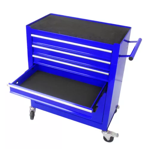 4 Drawers Rolling Tool Box Cart Chest Tool Garage Storage Cabinet with Wheels US - Picture 13 of 36