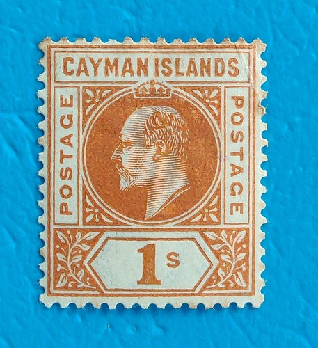 CAYMAN ISLANDS 1901 1er postfrisch mit Scharnierrest - Bild 1 von 2