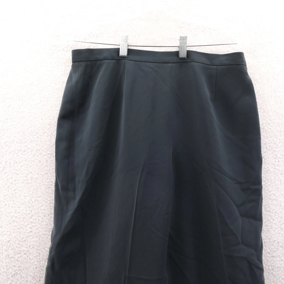 Traje Kasper Pantalones 10 Mujer 32x32 Azul Oscuro Pull On Traje de Vestido 32 x 32 De Colección Foto 3 de 4