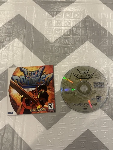 Tech Romancer (Sega Dreamcast, 2000) - Disc And Manuel Untested