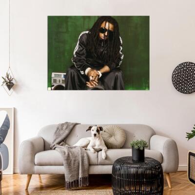 lil' black ポスター Amazon.com: JINZE Lil Tjay Poster 222 Album Cover Poster for Room