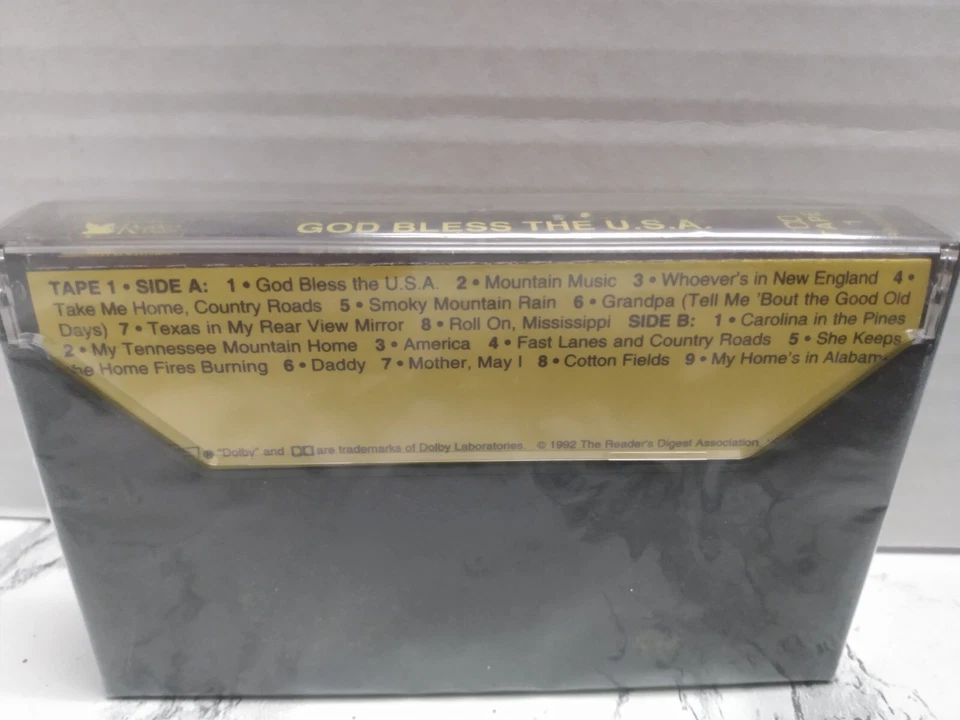 Readers Digest God Bless The USA Cassette Tapes Set 1-4 All Star Country 1992 - Image 3 of 4