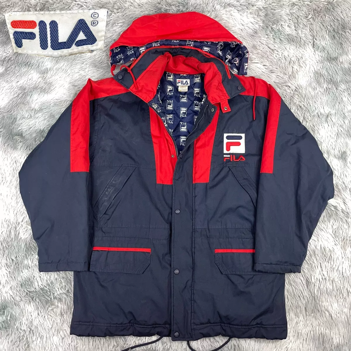 Fila parka jacket deals