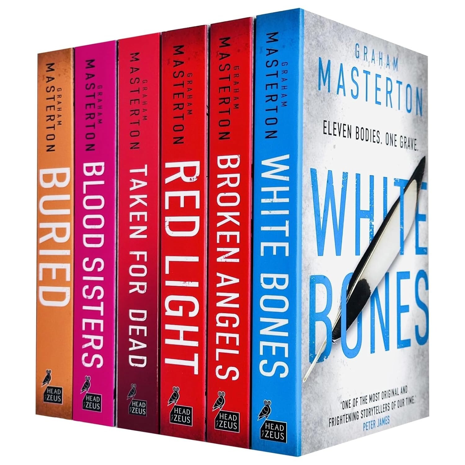 Katie Maguire Series 6 Books Collection Set By Graham Masterton White Bones