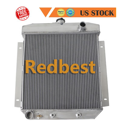5456 3Row Alu Radiator Fits 1954 1955 56 Ford Customline Fairline Country Squire