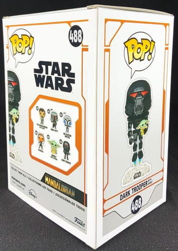 POP CAVE 2024 Star Wars: Dark Trooper w/Grogu GITD Ent Earth Exclusive FREE FEDX - Picture 9 of 13