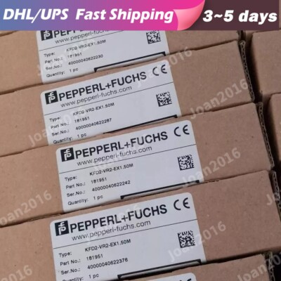 1PC Pepperl+Fuchs KFD2-VR2-EX1.50M  signal isolator safety barrier Brand NEW