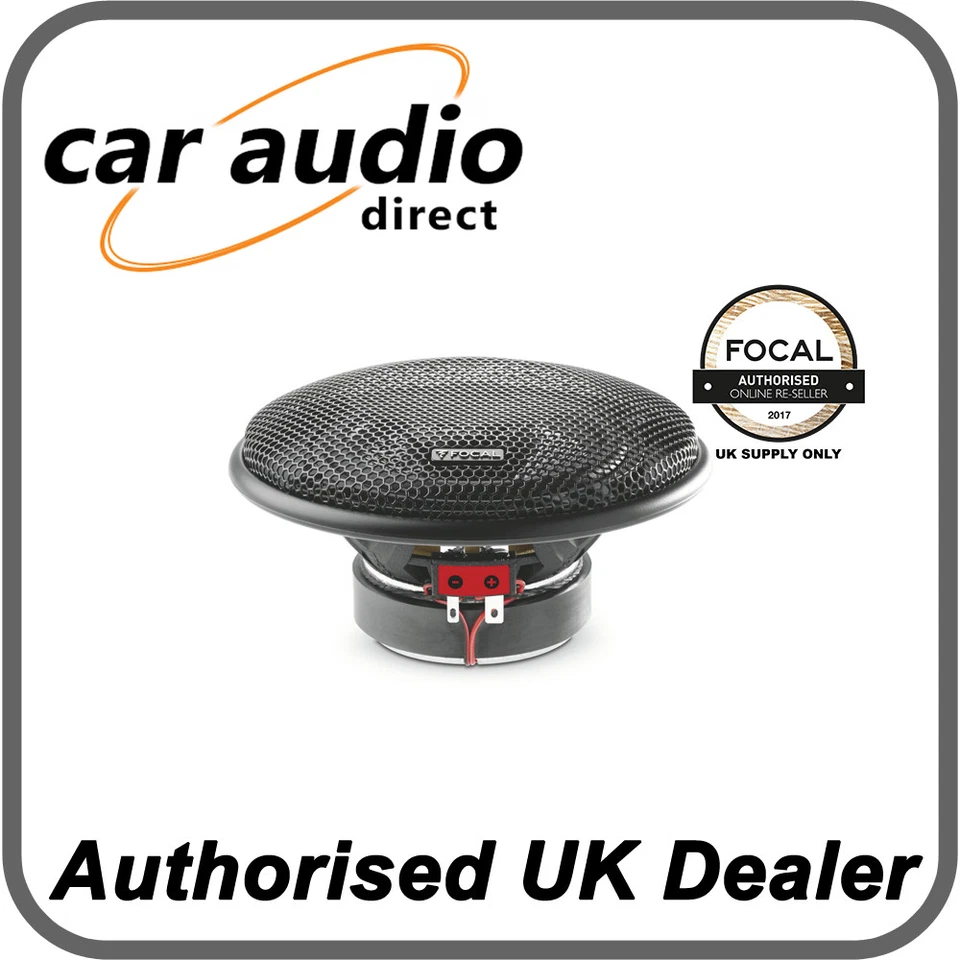 Focal Access 100AC 80 Watts 100mm 4" 2 Way Coaxial Car Door Quality Speakers - Image 2 of 3