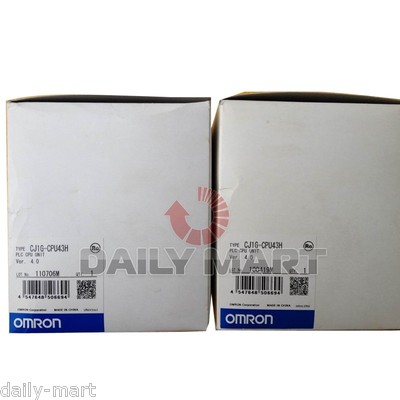 OMRON CJ1G-CPU43H CJ1GCPU43H PLC CPU Unit Original New in Box NIB