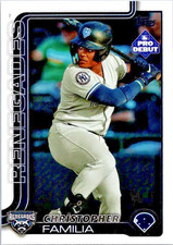 Christopher Familia (RC) 2025 Topps Pro Debut Free Shipping #PD118 HV Renegades