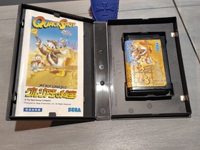 SEGA MEGADRIVE MEGA DRIVE MD  QUACKSHOT The Treasure of Georgia Japanese CIB