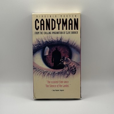 Candyman (VHS) 1992 Virginia Madsen Clive Barker Horror Movie Cult Blockbuster 