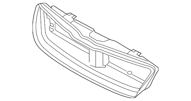 Genuine Kia 2011-2013 Optima Radiator Support Air Deflector 86374-4U000