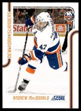2011 Score Hockey Andrew MacDonald 300 New York Islanders