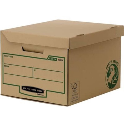 Fellowes BANKERS BOX EARTH Archiv-Klappdeckelbox Maxi 1 bis 12 Stk SPARE 13%