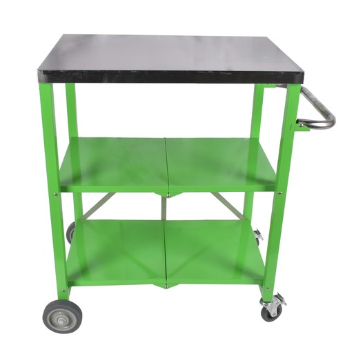 Carrello Griglia Pieghevole da Esterno, Tavolo Grill 3 Ripiani Mobile per Casa Festa, Campeggio - Foto 1 di 39