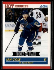 2010-11 Score #647 Ian Cole RC St. Louis Blues