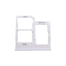 For Samsung A20e A202 SIM Card Tray Holder Dual White Replacement Part US