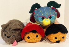 New Disney Pixar Coco Set of 4 Stylized Mini Tsum Tsum 3.5  Plush Toys