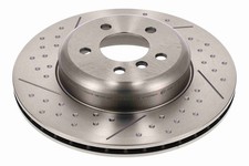 2x VAICO Bremsscheiben Hinten für BMW 3 Touring (F31) 4 Gran Coupe (F36)