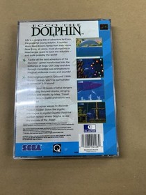 Ecco The Dolphin (Sega CD Video Game) - DISC! Good Shape!