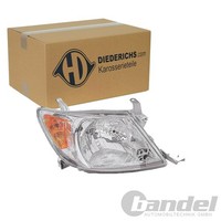 Diederichs Halogen Scheinwerfer Rechts Passend FüR Toyota Hilux | 6684880