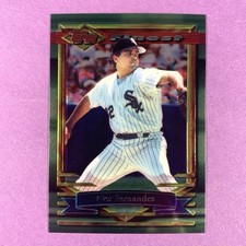 1994 Topps Finest Baseball Alex Fernandez card #26 Chicago White Sox