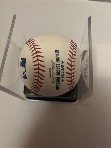 HANK CONGER ASTROS/RAYS/ANGELS SIGNED M.L. BASEBALL Slightly Faded - Picture 2 of 2